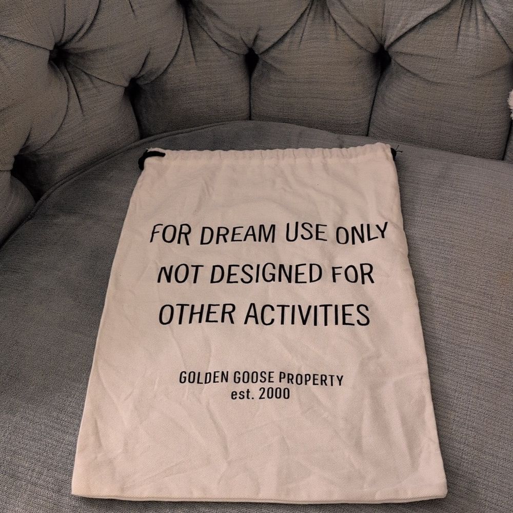 Golden GOOSE Sneaker Shoe Dustbag